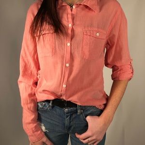 Toad&Co. Hornytoad organic cotton blouse